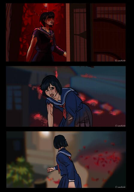 Silent hill F Screenshot redraws